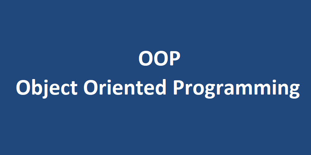 Object-oriented-programming-concept